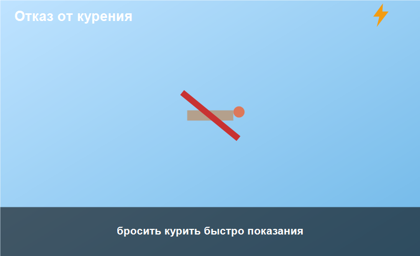 бросить курить быстро показания